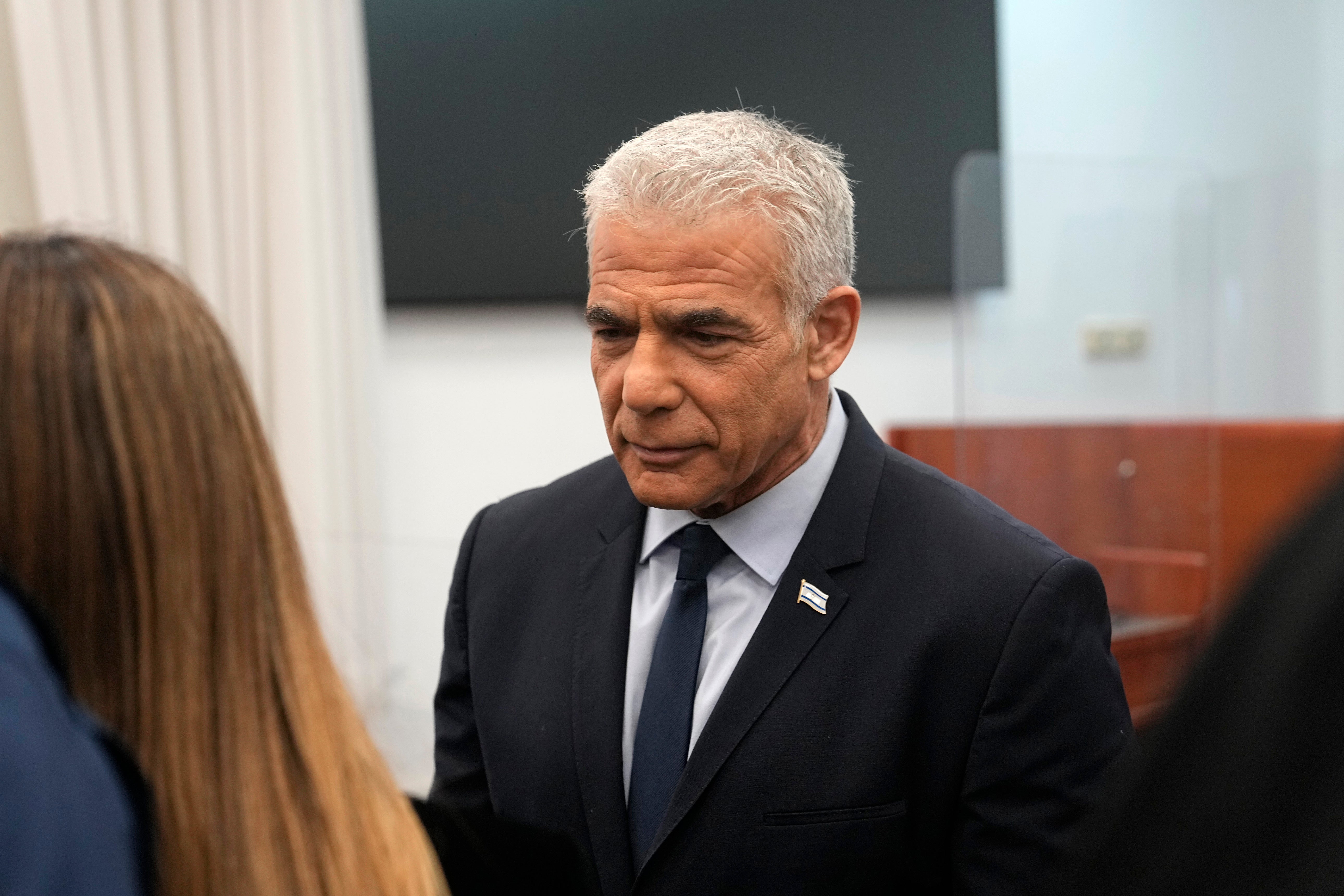 Israeli opposition leader Yair Lapid called on Sunday for a strike to shut down the country’s economy in order to pressure the government to reach a deal to release the remaining hostages in the Gaza Strip