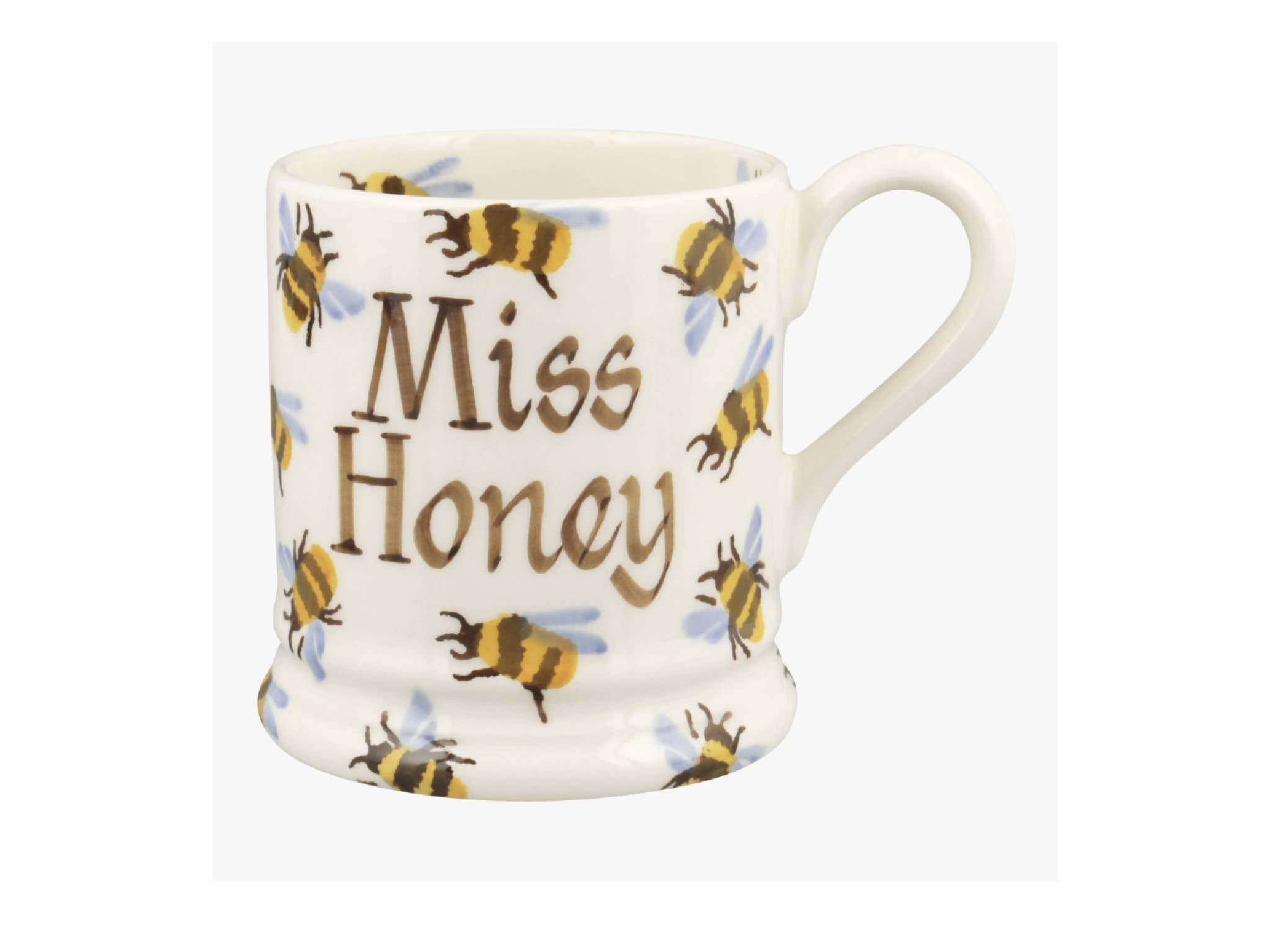 Emma Bridgewater personalised bumblebee half pint mug 