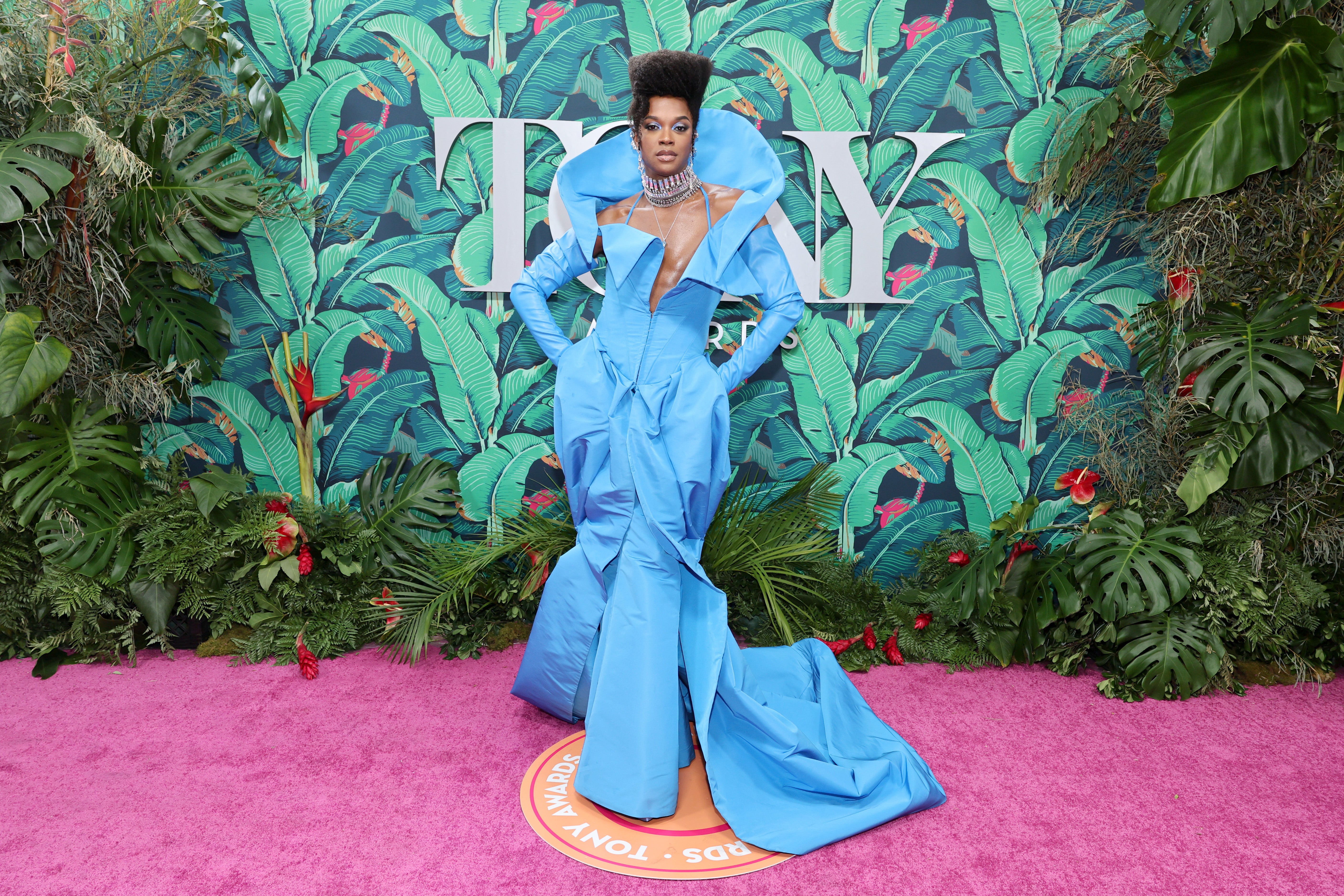 J Harrison Ghee attends The 76th Annual Tony Awards at United Palace Theater on June 11, 2023
