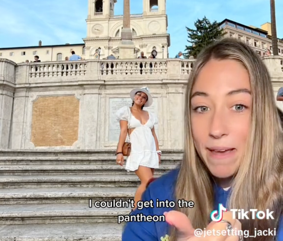 Woman warns tourists about strict Rome dress code