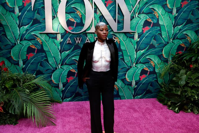 <p>Lupita Nyong'o attends The 76th Annual Tony Awards at United Palace Theater on June 11, 2023</p>