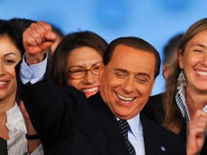Silvio Berlusconi: Former Italian PM plagued by tax fraud and ‘bunga bunga’ sex scandals dies aged 86