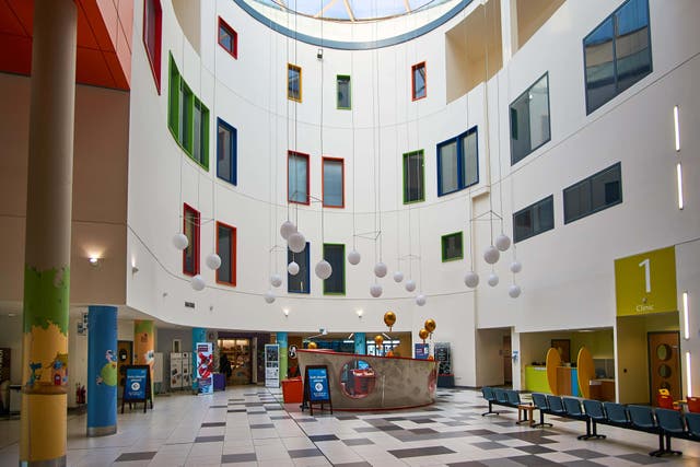 The children’s hospital in the QEUH in Glasgow (Alamy/PA)