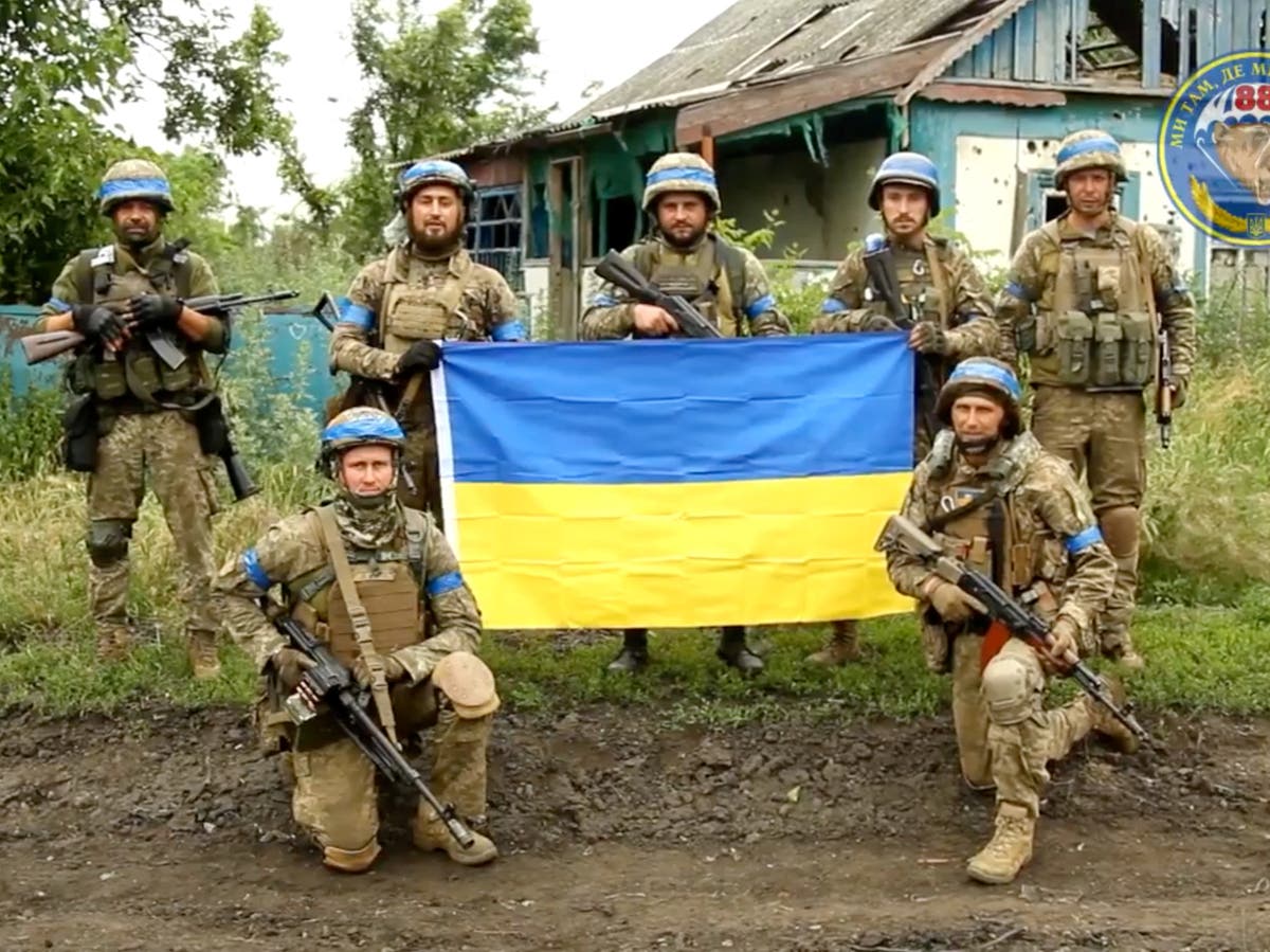 How significant is the reported recapture of the first Ukrainian villages from Russia?