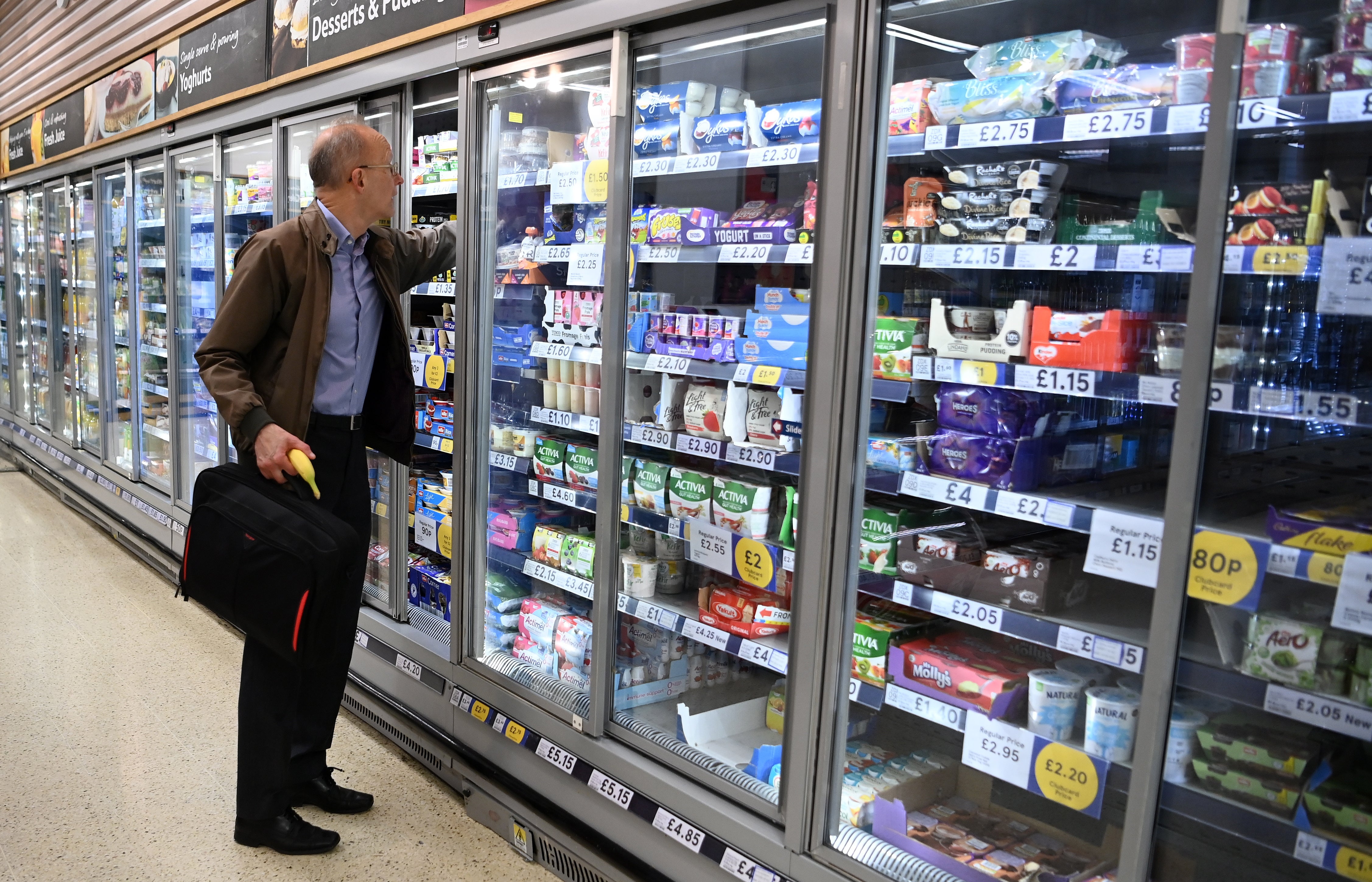 Tesco boss Ken Murphy believes food prices could start to ease soon