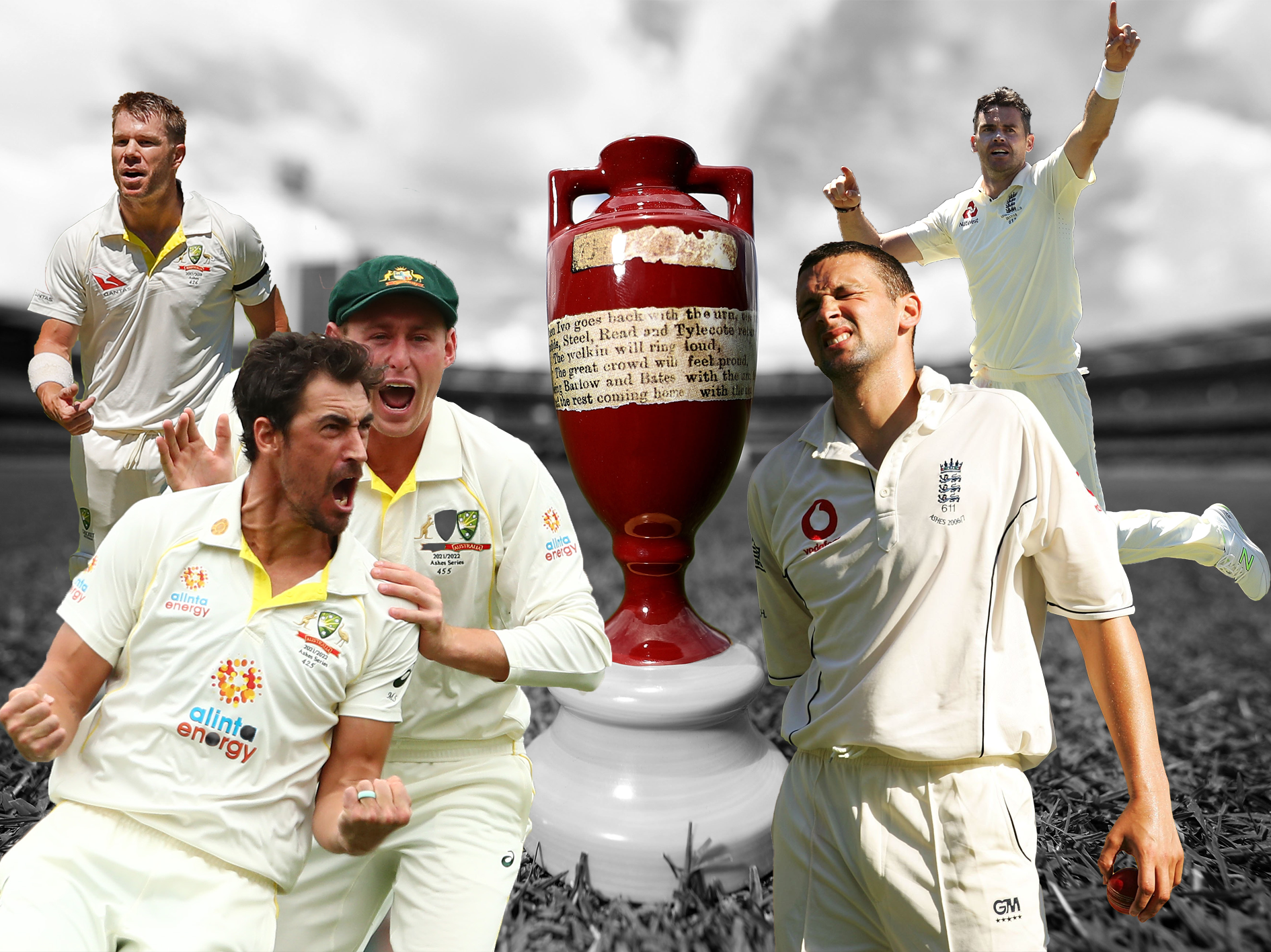 The first ball of an Ashes series can help write the script