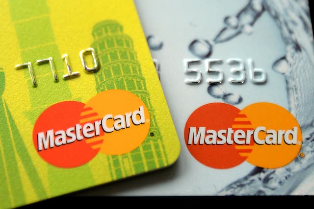 Mastercard said that it was aware of reports of issues (Andrew Matthews/PA)