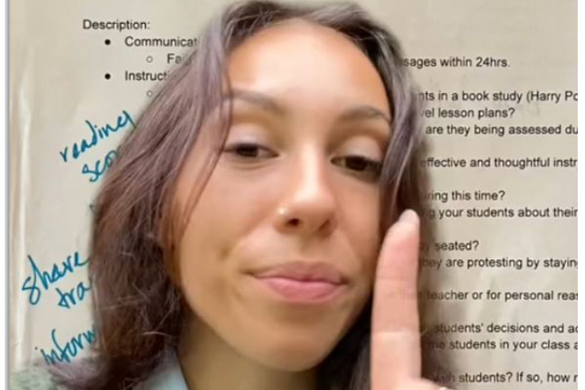 <p>Sophia DeLoretto-Chudy says she was fired after posting a viral TikTok about her interactions with the Austin Independent School District </p>