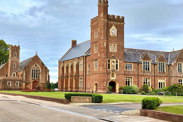 Blundell’s School in Tiverton, Devon (R-Jay/Alamy/PA)