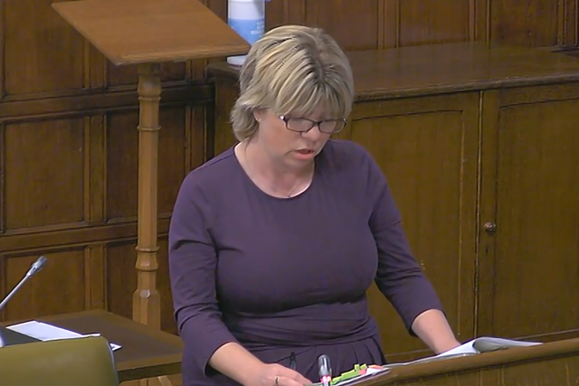 Minister for women Maria Caulfield told MPs the Government is still considering whether or not to amend the Equality Act. Picture: UK Parliament/ Parliament TV