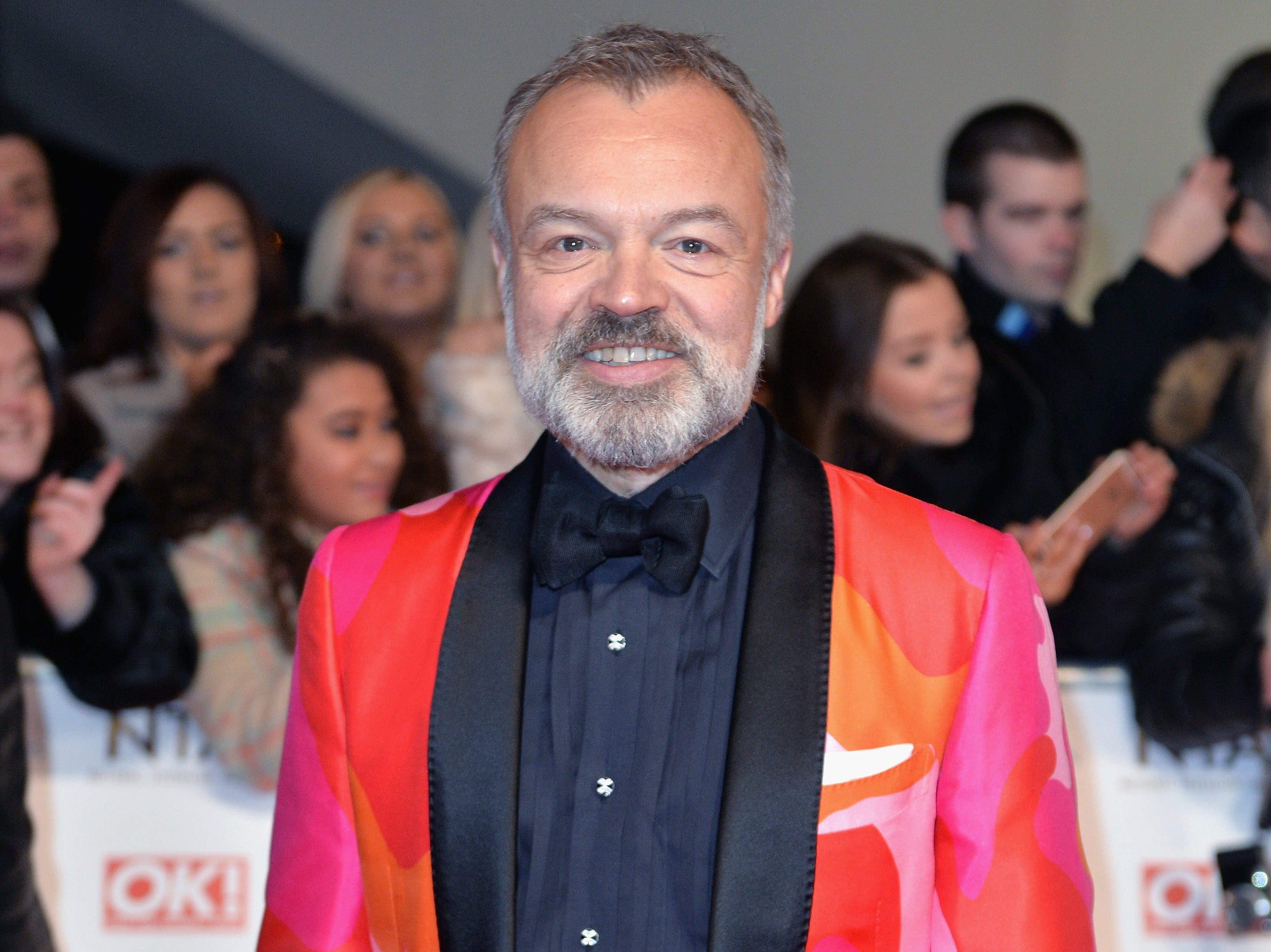 Graham Norton attends the 21st National Television Awards at The O2 Arena on January 20, 2016