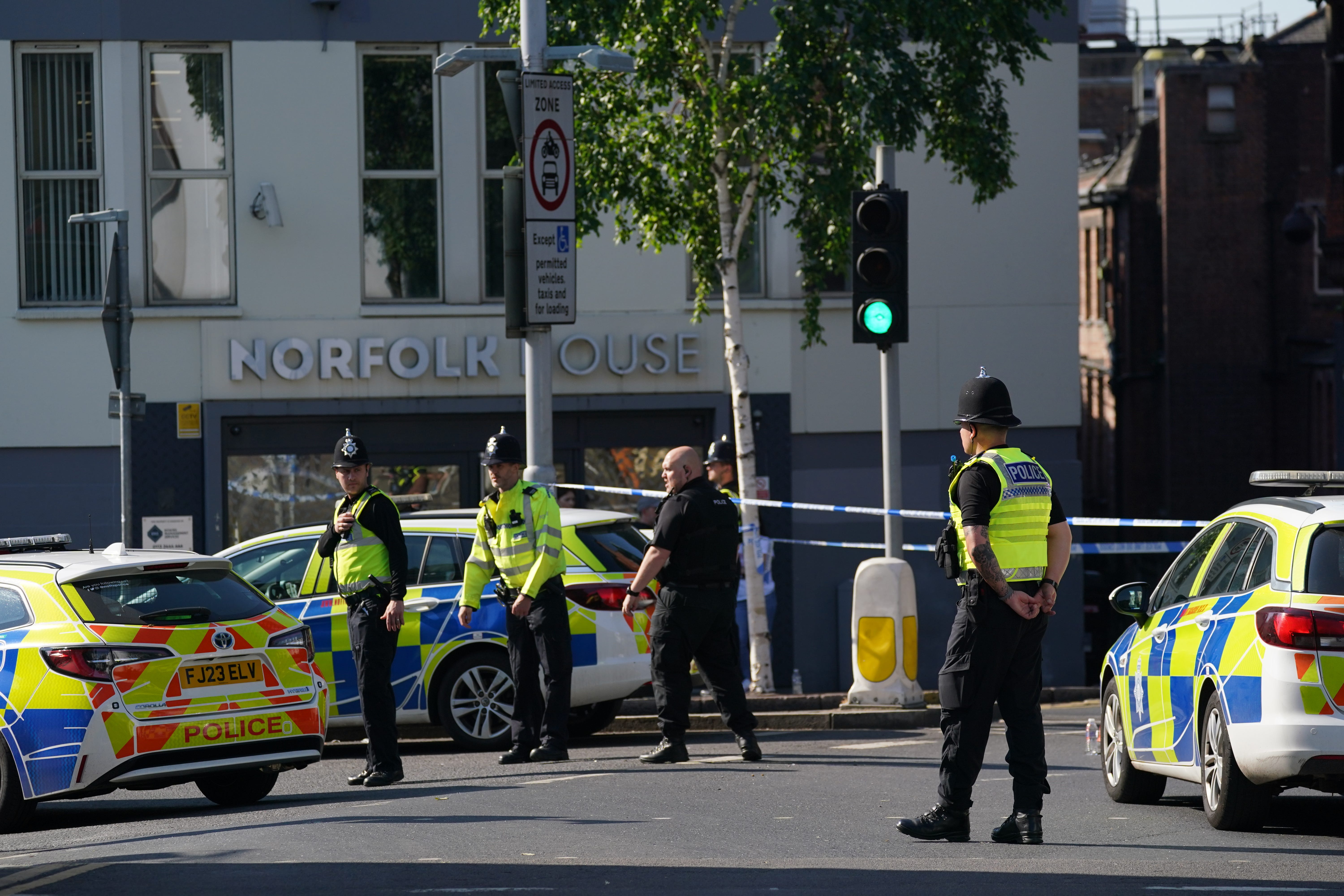 Nottingham Tram Incident Today