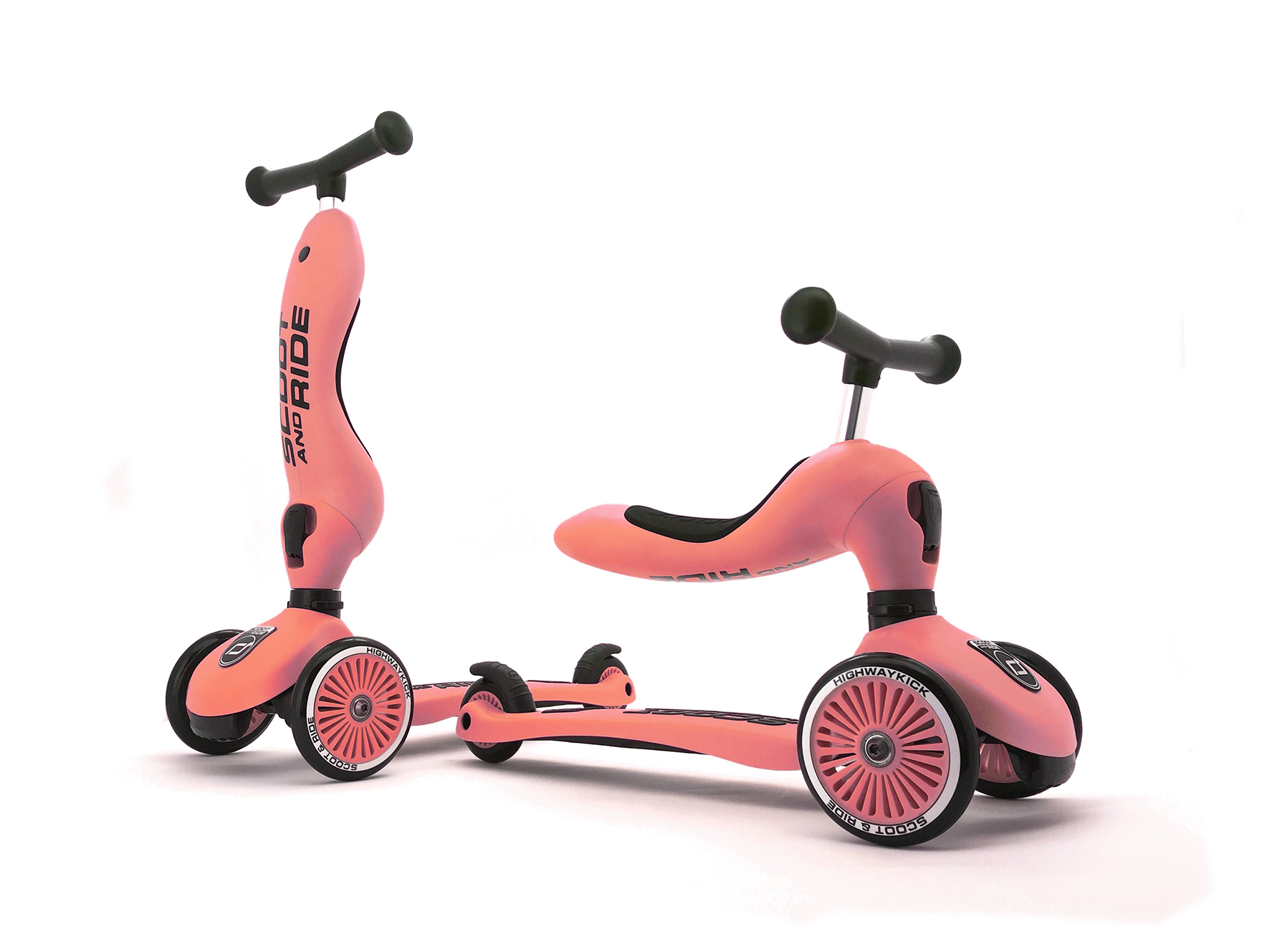 Scoot and Ride highwaykick 1 peach 
