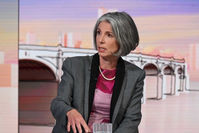 CBI director general Rain Newton-Smith (Jeff Overs/BBC/PA)