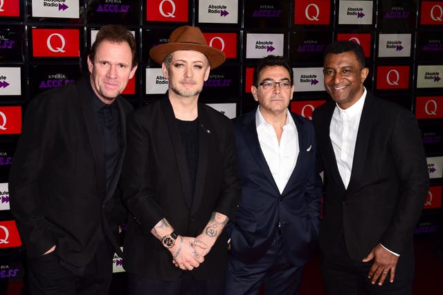Culture Club pictured in 2014 (Ian West/PA)