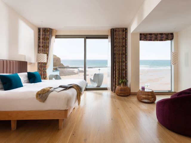 <p>Wake up to stunning sea views at The Scarlet Hotel in Magwan Porth </p>