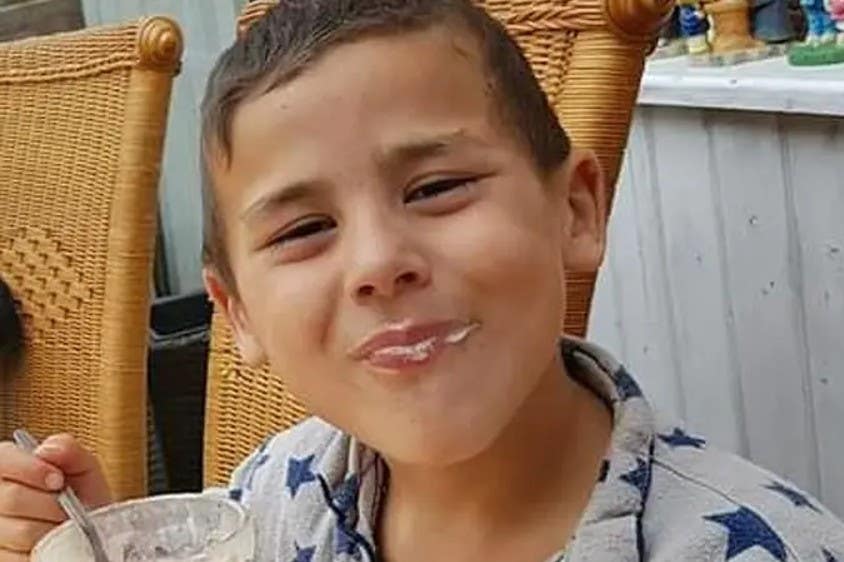 Alfie Steele, nine, was found submerged in a bath (West Mercia Police/PA)