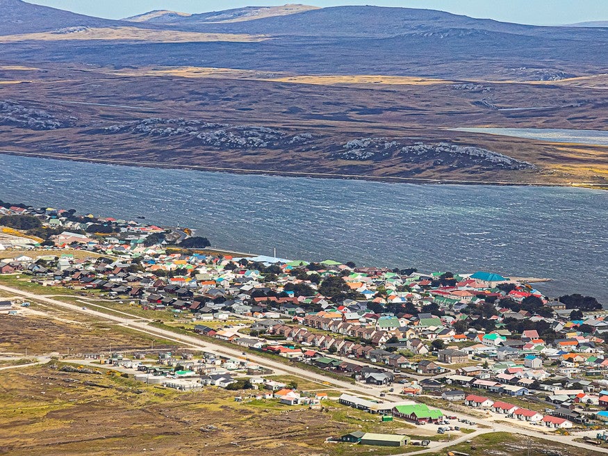 Rishi Sunak Accuses EU Of Regrettable Choice Of Words In Falklands   Falklands Port Stanley 