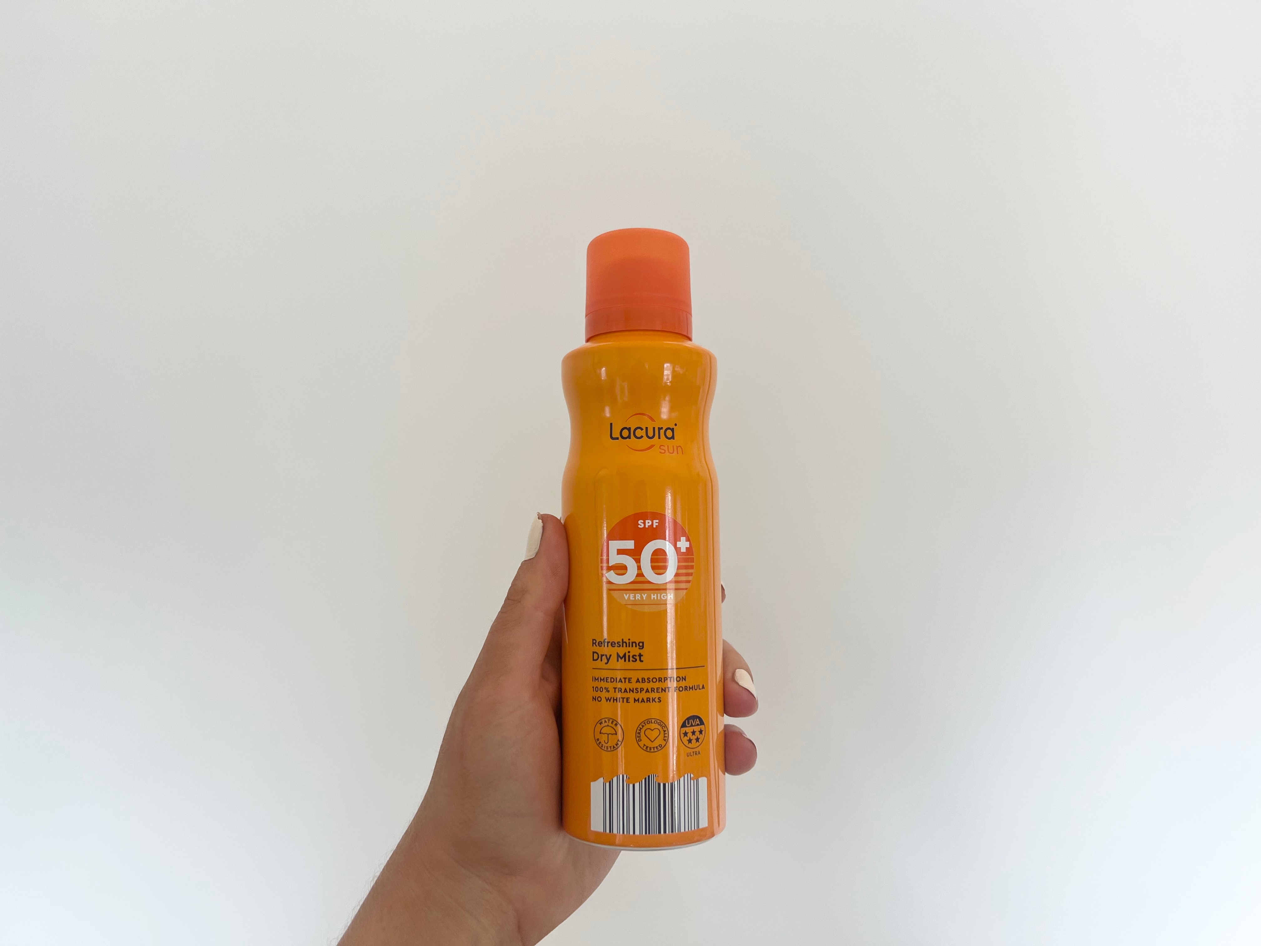 Lacura SPF 50+ refreshing dry mist review