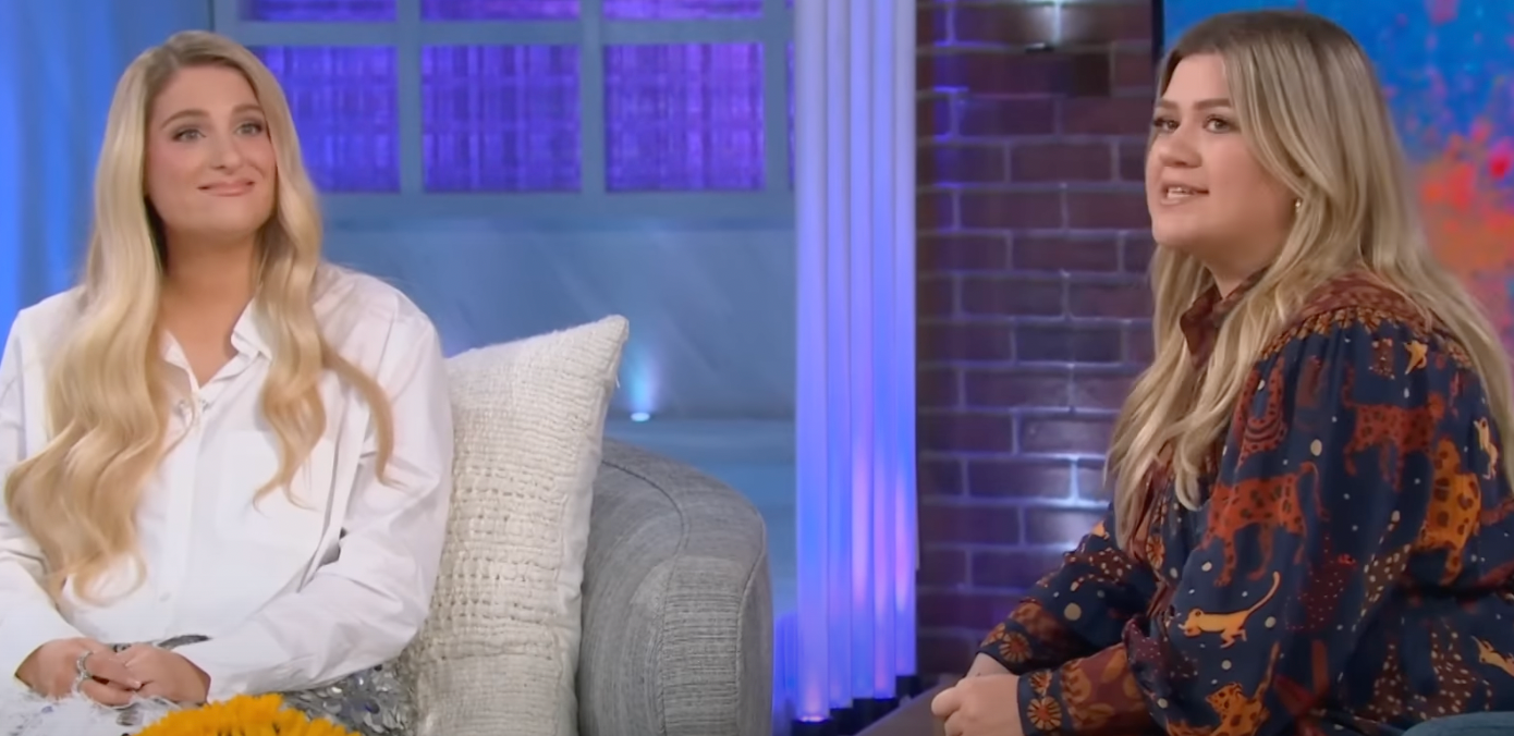 Kelly Clarkson And Meghan Trainor Get Candid About Their Facial Hair 