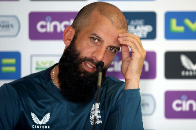 Moeen Ali has been tempted out of Test retirement to play in the Ashes (Simon Marper/PA)