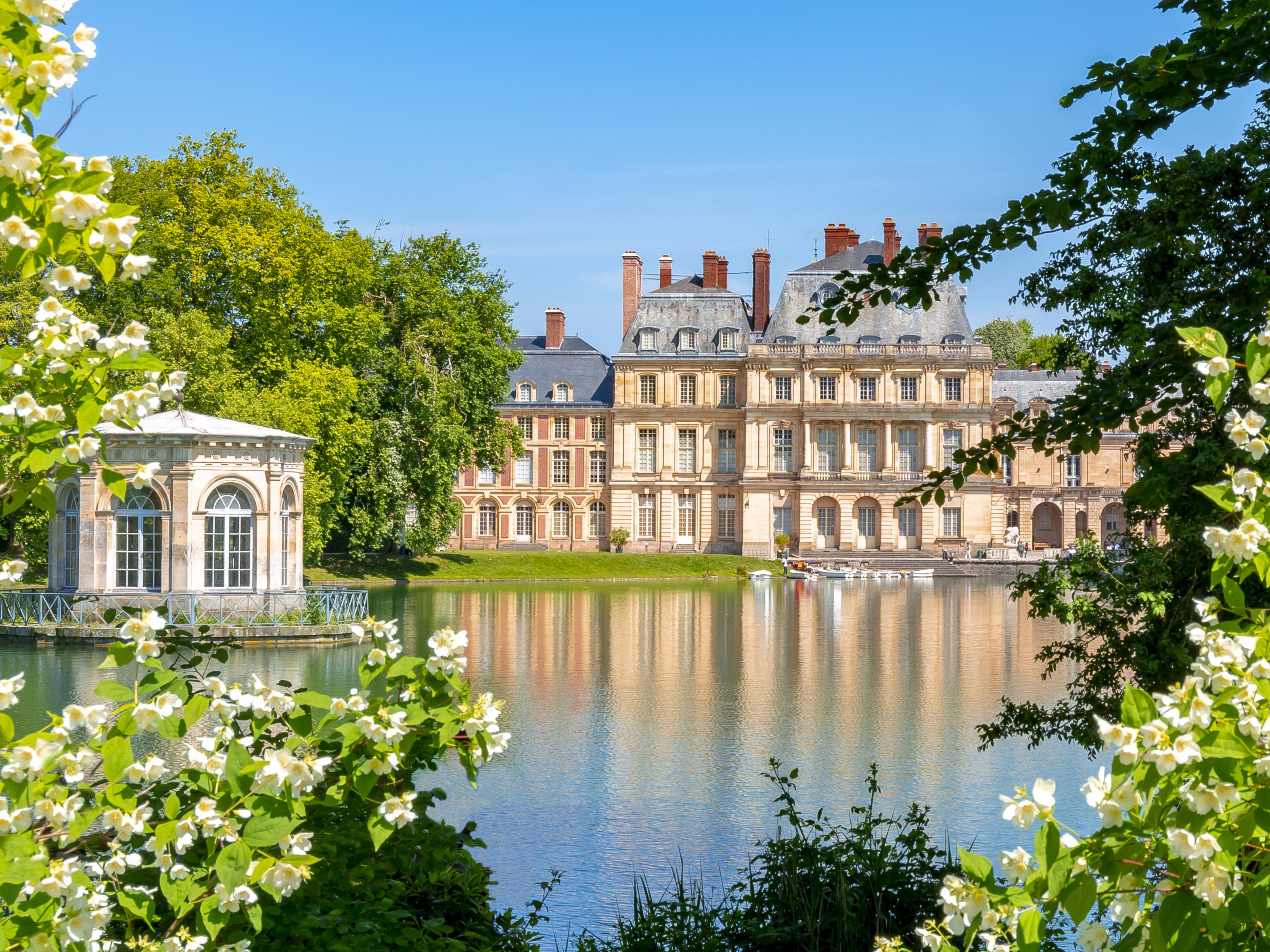 Room with a view: the Chateau de Fontainebleau was once frequented by Francis I