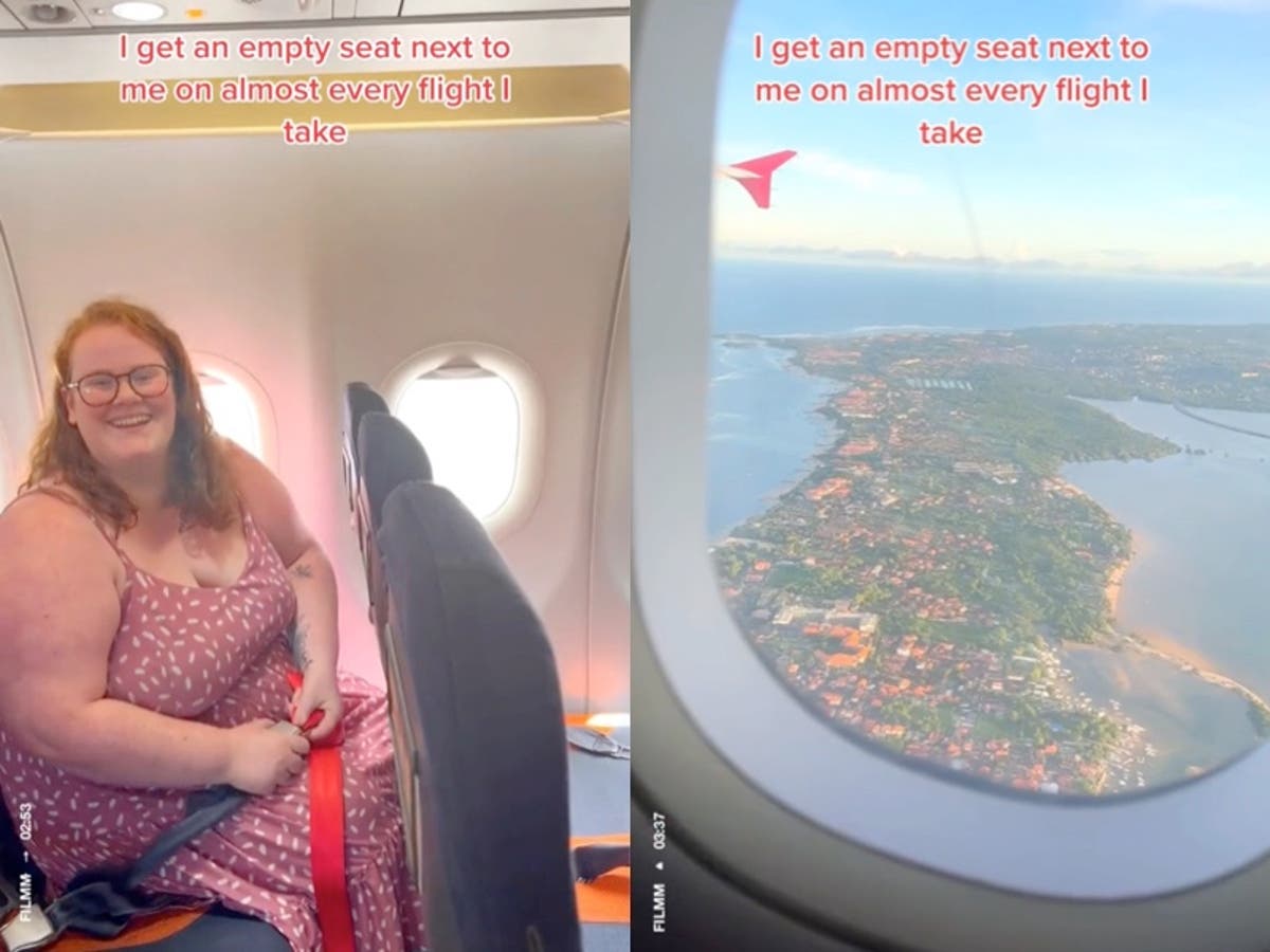 Plus-size travel blogger shares how she secures two seats on ‘almost every’ flight