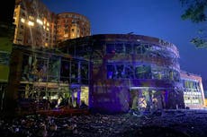 Drone footage shows scale of destruction in Odesa after Russian strike