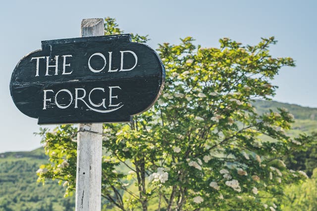 <p>The Old Forge is located on the Knoydart Peninsula</p>