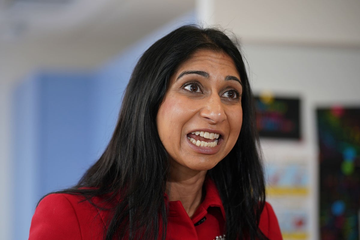 Suella Braverman urges police to ‘ramp up’ use of controversial stop and search