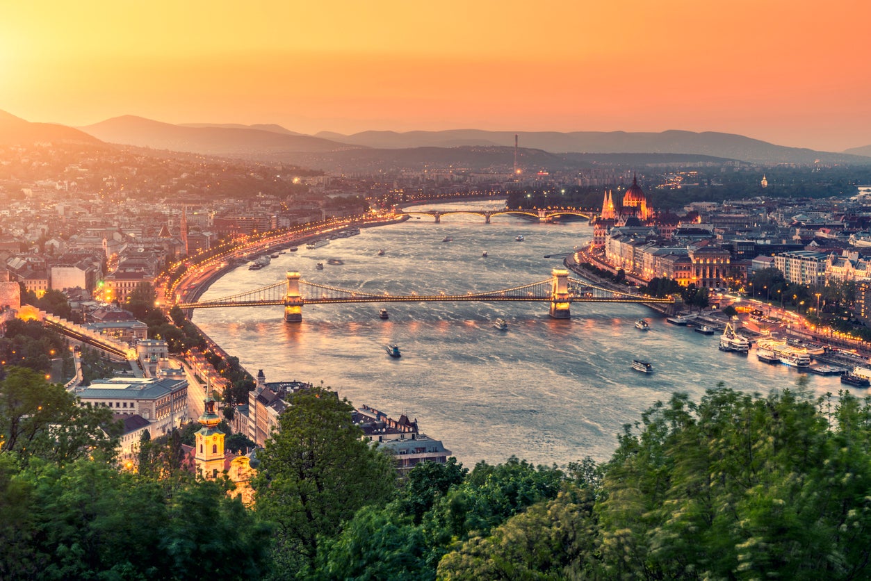 Budapest is one of the main destinations on the Danube route