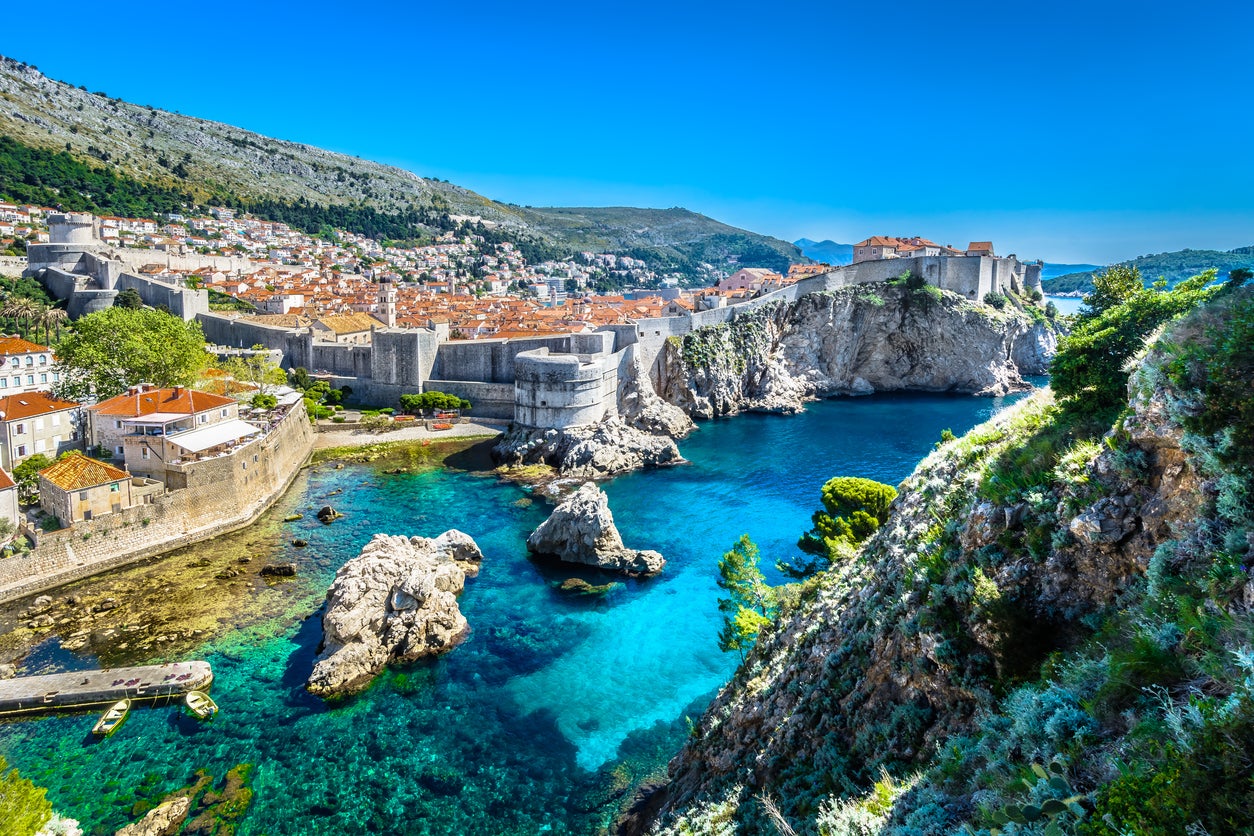 The walled city of Dubrovnik is an amazing starting point for a road trip