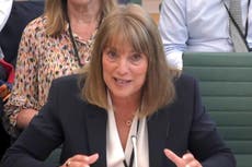 Phillip Schofield’s lover denied affair 12 times, ITV boss Carolyn McCall tells MPs