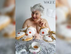 Miriam Margolyes, 82, poses topless for Vogue’s Pride Month issue