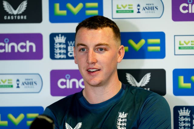Harry Brook dreamed of the Ashes as a young cricketer (David Davies/PA)