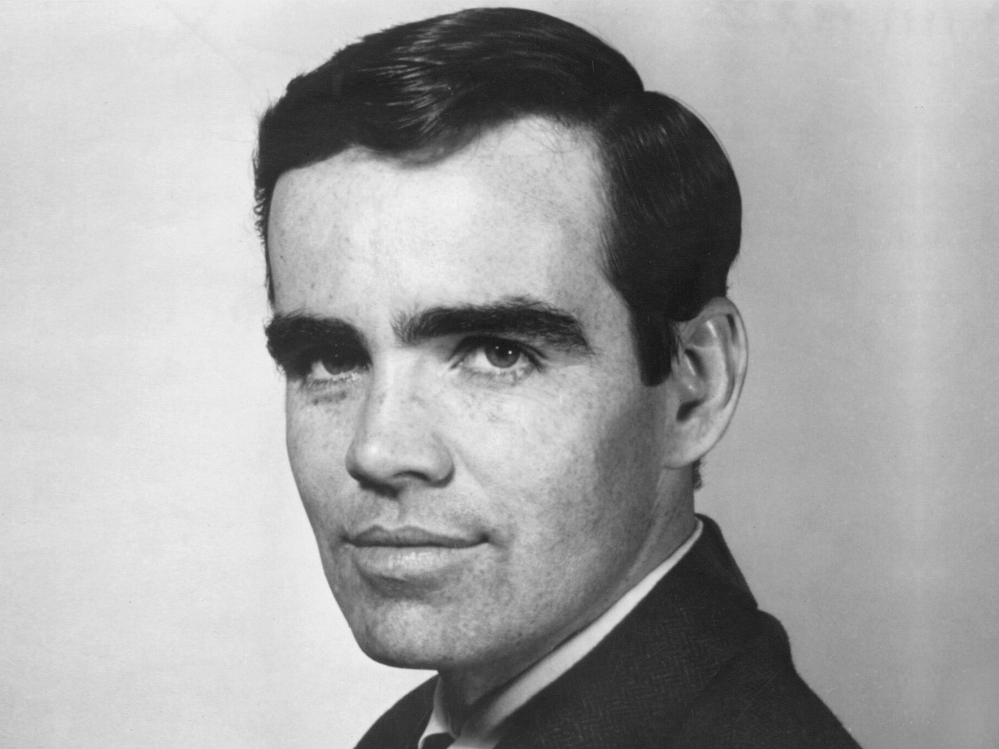 A portrait of Cormac McCarthy from the dust jacket of his debut novel, ‘The Orchard Keeper’, in 1965