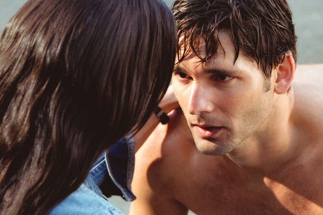 <p>Eric Bana’s Dr Bruce Banner is consoled by Betty Ross (Jennifer Connelly) in ‘Hulk'</p>