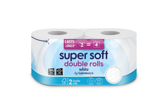 Sainsbury’s is dropping the price of its own-brand toilet paper as the price of pulp falls for the first time in two years (Sainsbury’s/PA)