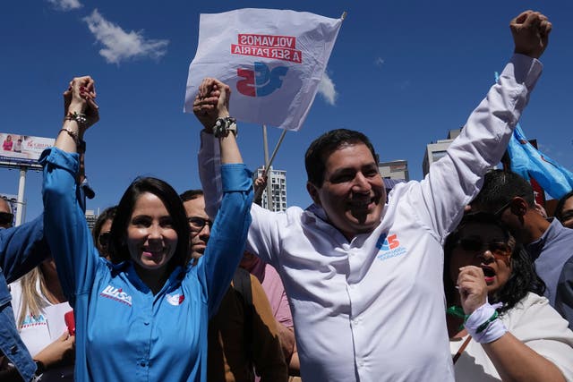 ECUADOR-ELECCIONES CANDIDATOS