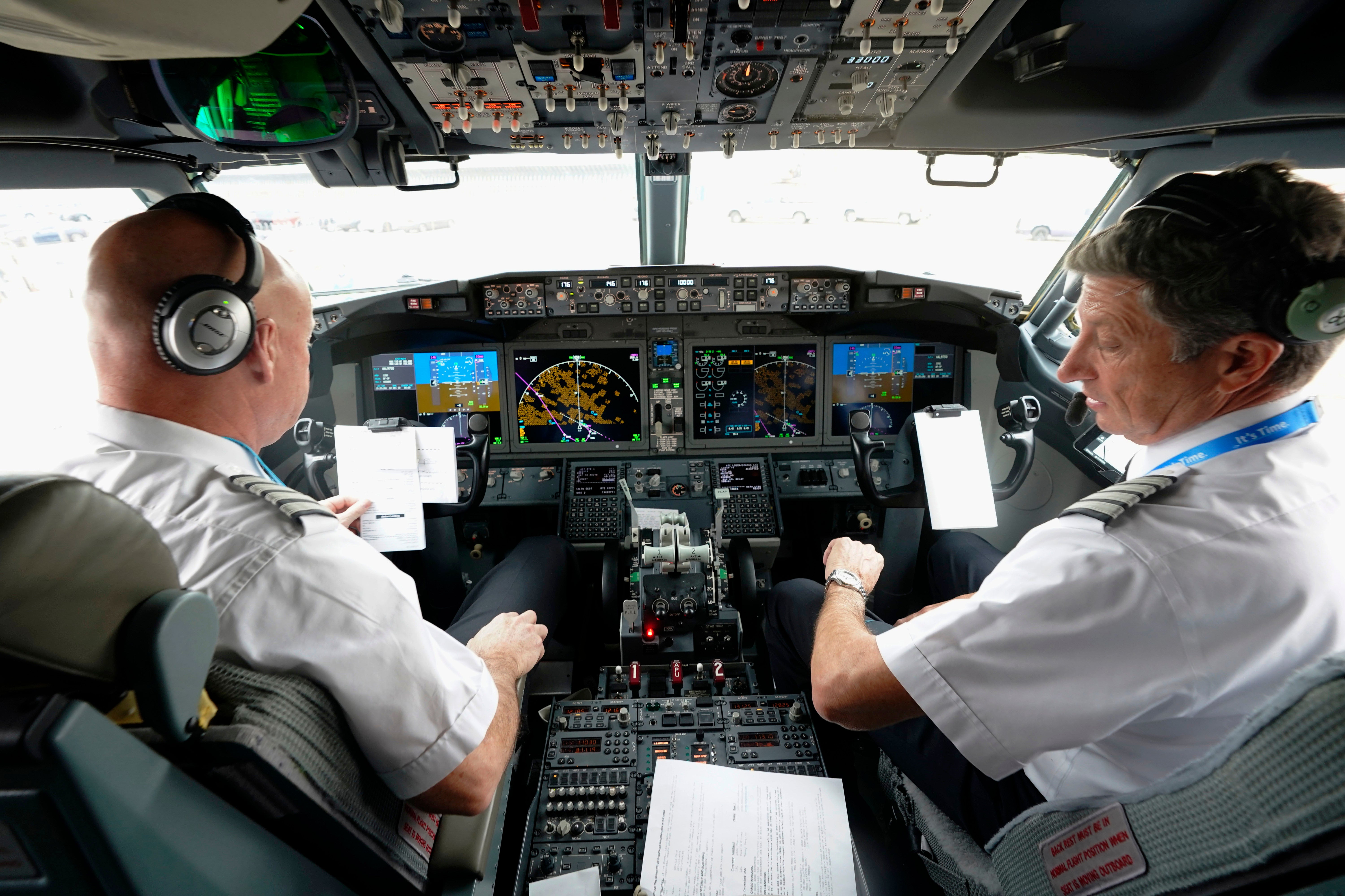 New airline planes will be required to have secondary barriers to the cockpit to protect pilots The Independent pic