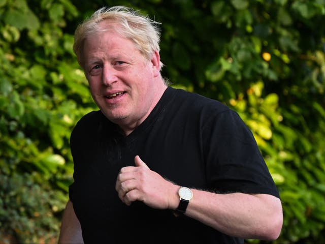 <p>Boris Johnson has called on a senior Tory MP to resign from the privileges committee</p>