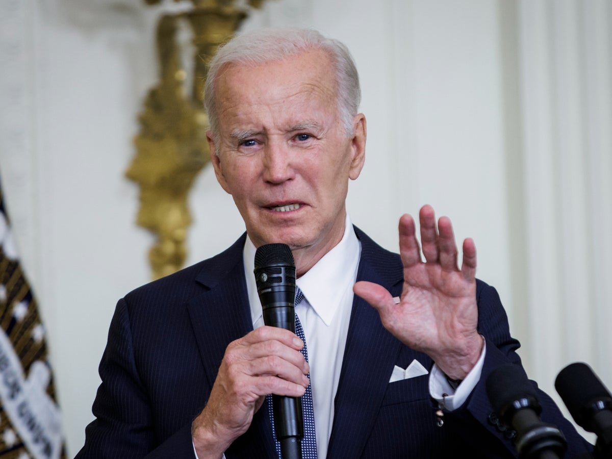 Biden chuckles when asked about bribery allegations from time as vice president