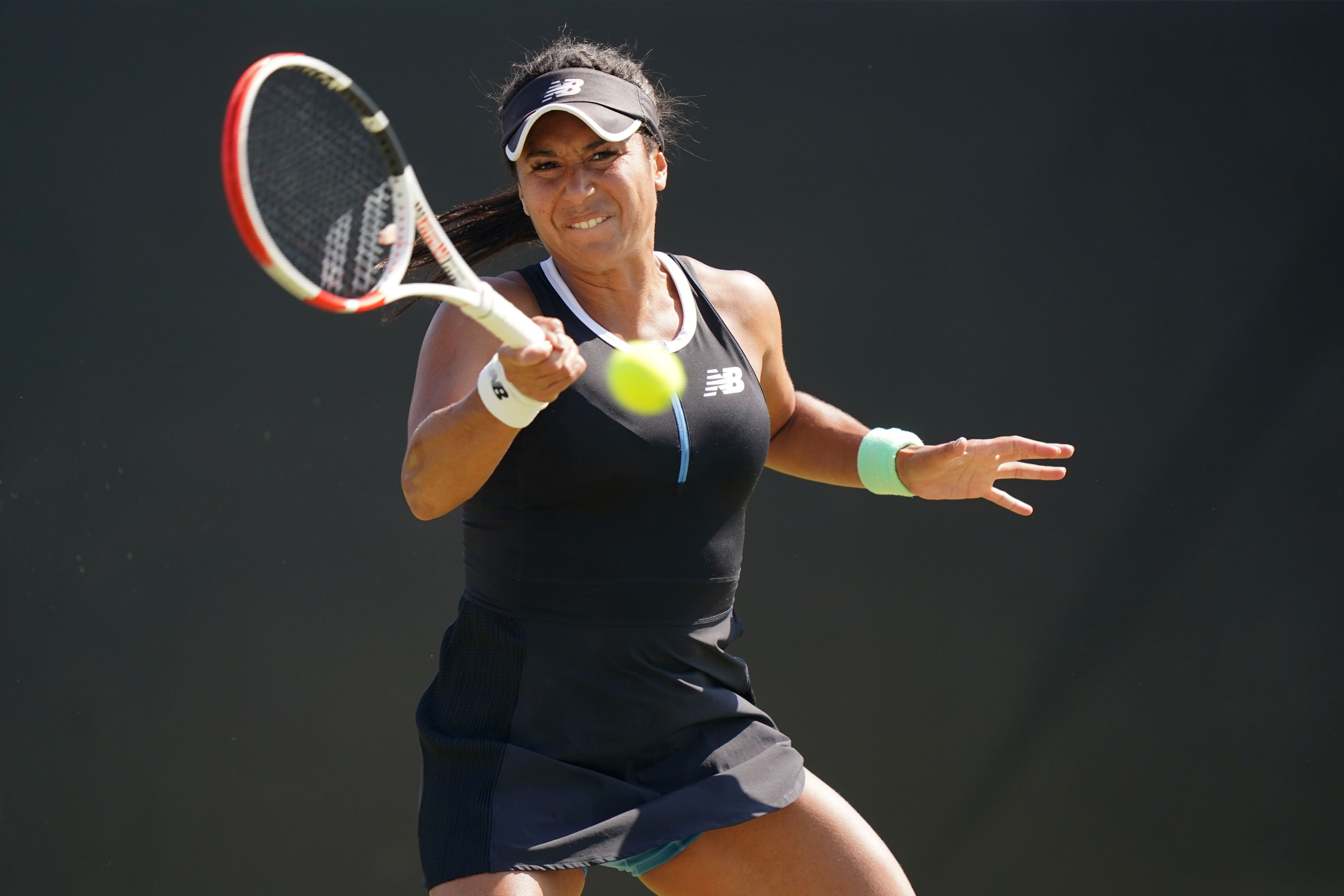 Heather Watson claimed a fine win over Tatjana Maria in Nottingham (Tim Goode/PA)