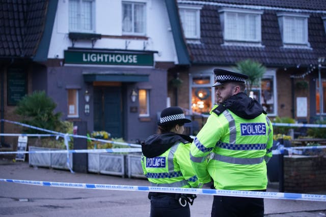 Elle Edwards’ sister Lucy had been with her in the Lighthouse pub on the evening she was killed (Peter Byrne/PA)