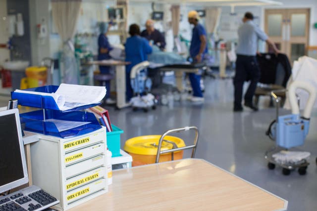 The Government has committed to reducing the number of national NHS targets to enable local health and care systems to focus on improving their patients’ health (Alamy/PA)
