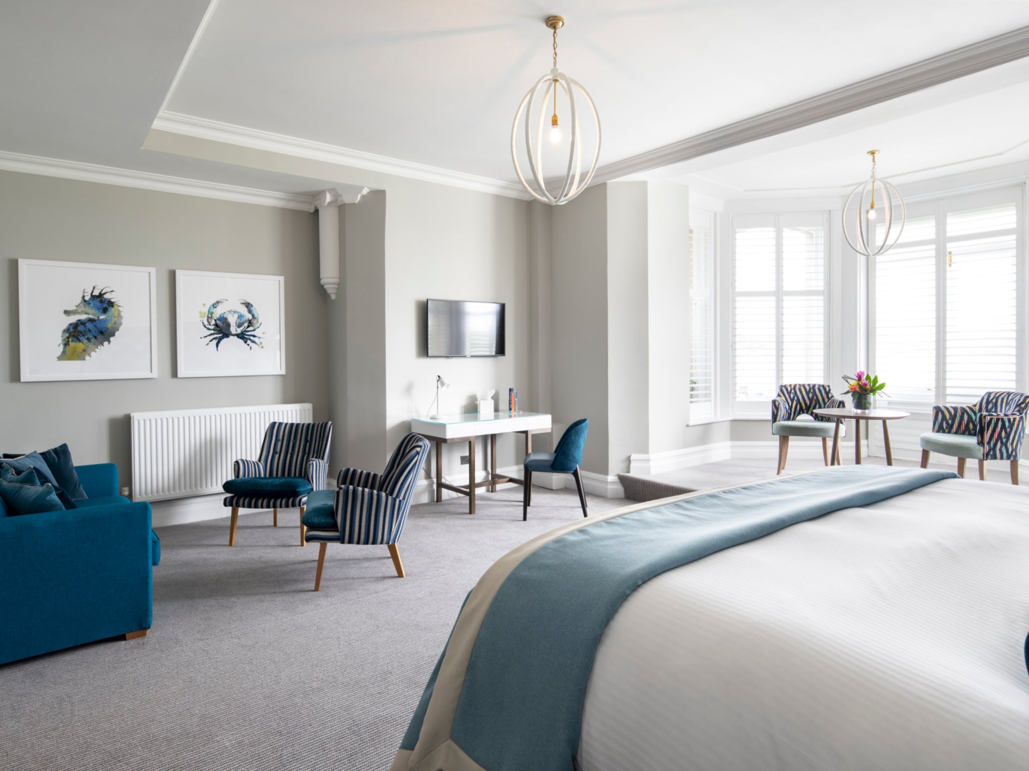 <p>Padstow Harbour Hotel’s 58 rooms look out over the Camel Estuary </p>