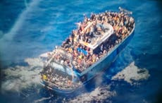 Greek boat ‘had up to 100 children’ in its hold as it sank