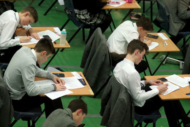Pupils who studied the new GCSE would learn how to use BSL in work, social and academic settings, the Department for Education said (Gareth Fuller/PA)