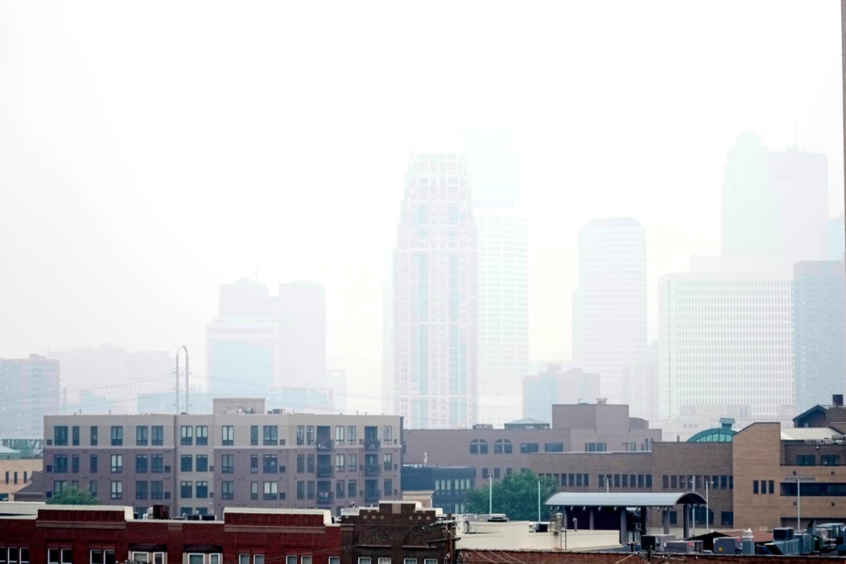 Canadian wildfire smoke gives Minnesota city the worst air in the US Canadian wildfire smoke gives Minnesota city the worst air in the US