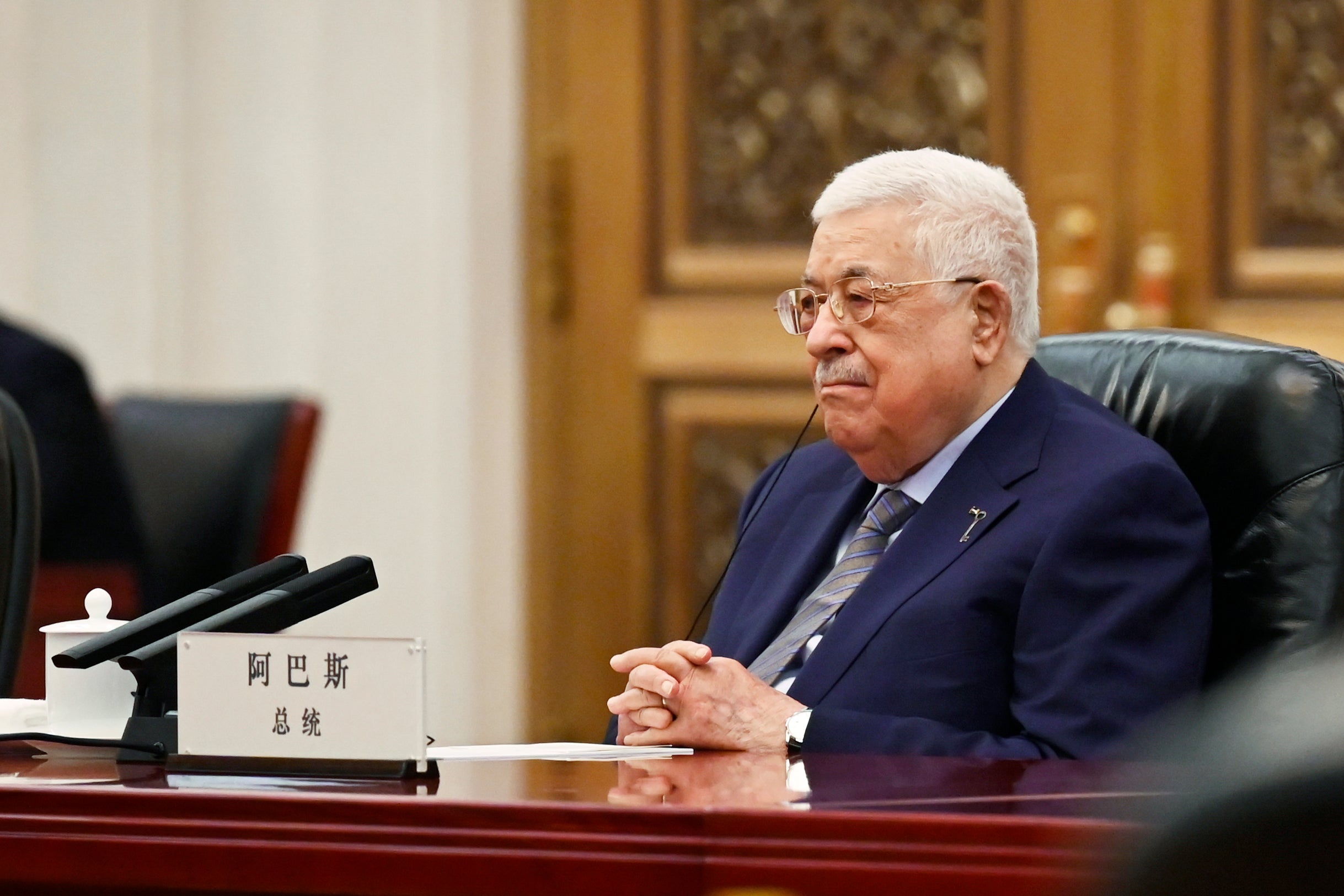 China Palestinian Abbas